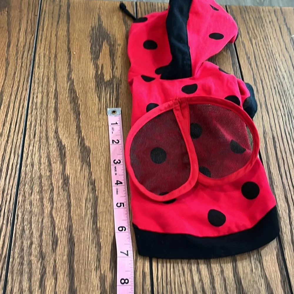 Red  and black butterfly costume 🐶💙